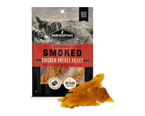 Barkworthies 3-4-in Smoked Chicken Breast Fillet Dog Treat