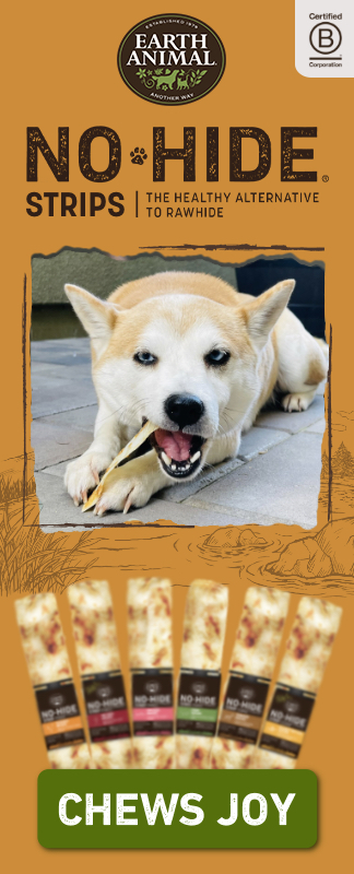 Earth Animal No-Hides: a great alternative to rawhide