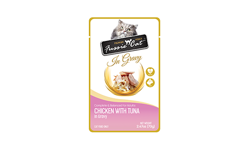 Fussie Cat Pouches in Aspic or Gravy