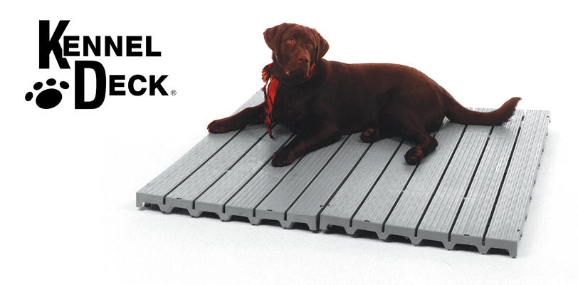 Kennel Deck Flooring System - Sanitary Raised Platform For Dog Cages & Kennels